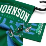 Tulane Green Wave Garden Flag Customized Distressed Stripes Green Best Selling