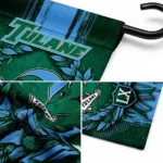Tulane Green Wave Garden Flag Customized Laurel Wreath Green Best Selling