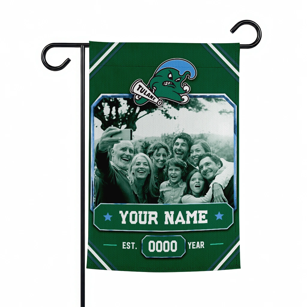 tulane-green-wave-garden-flag-customized-photo-frame-green-best-selling.webp tulane green wave garden flag customized photo frame green best selling