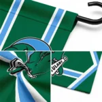 Tulane Green Wave Garden Flag Personalized Chevron Stripes Green Best Selling