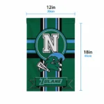 Tulane Green Wave Garden Flag Personalized Circle Medallion Green Best Selling