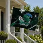 Tulane Green Wave House Flag Customized Speed Slashes Green Best Selling