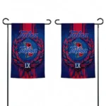 Tulsa Golden Hurricane Garden Flag Custom Laurel Wreath Blue Best Selling