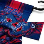 Tulsa Golden Hurricane Garden Flag Custom Laurel Wreath Blue Best Selling