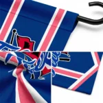 Tulsa Golden Hurricane Garden Flag Customized Chevron Stripes Blue Best Selling