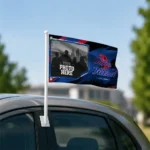 Tulsa Golden Hurricane House Flag Custom Framed Photo Blue Black Best Selling