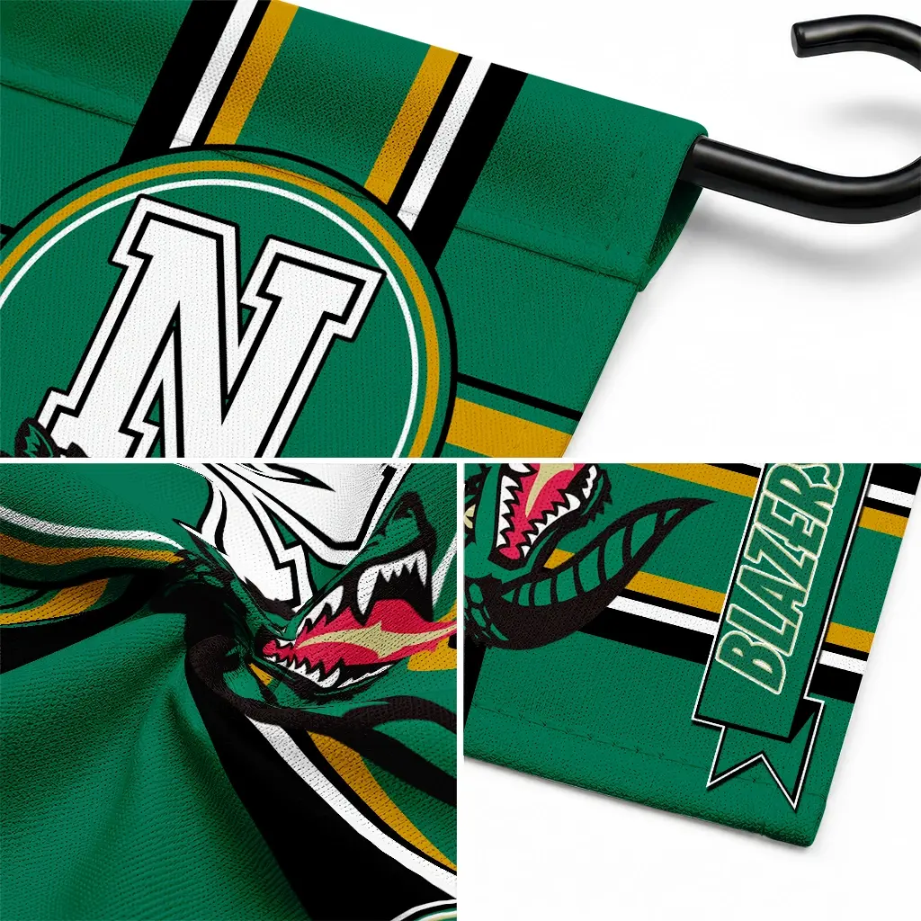 Uab Blazers Garden Flag Custom Circle Medallion Green Latest Model Uab Blazers Garden Flag Custom Circle Medallion Green Latest Model