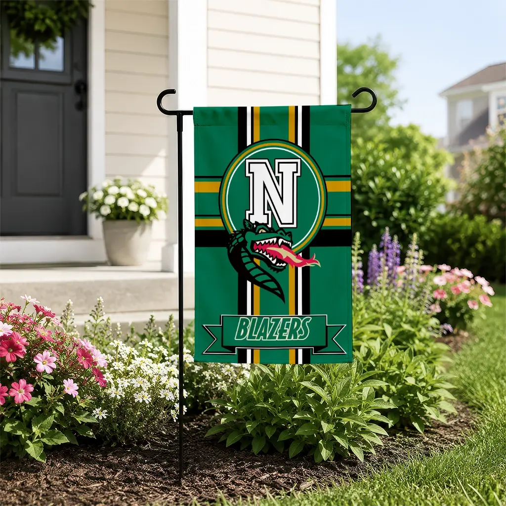 Uab Blazers Garden Flag Custom Circle Medallion Green New Arrival Uab Blazers Garden Flag Custom Circle Medallion Green New Arrival