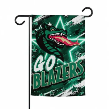 Uab Blazers Garden Flag Customized Glowing Star Green Best Selling