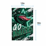 Uab Blazers Garden Flag Customized Glowing Star Green Best Selling