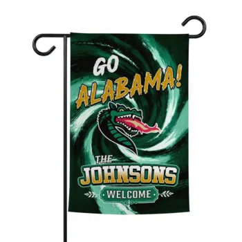 Uab Blazers Garden Flag Customized Swirl Vortex Green Best Selling
