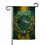 Uab Blazers Garden Flag Personalized Laurel Wreath Green Best Selling