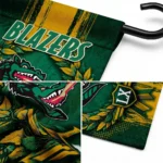 Uab Blazers Garden Flag Personalized Laurel Wreath Green Best Selling