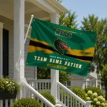 Uab Blazers House Flag Custom Brushed Streaks Green Best Selling