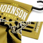 Ucf Knights Garden Flag Custom Distressed Stripes Gold Best Selling