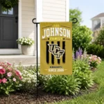 Ucf Knights Garden Flag Custom Distressed Stripes Gold Best Selling