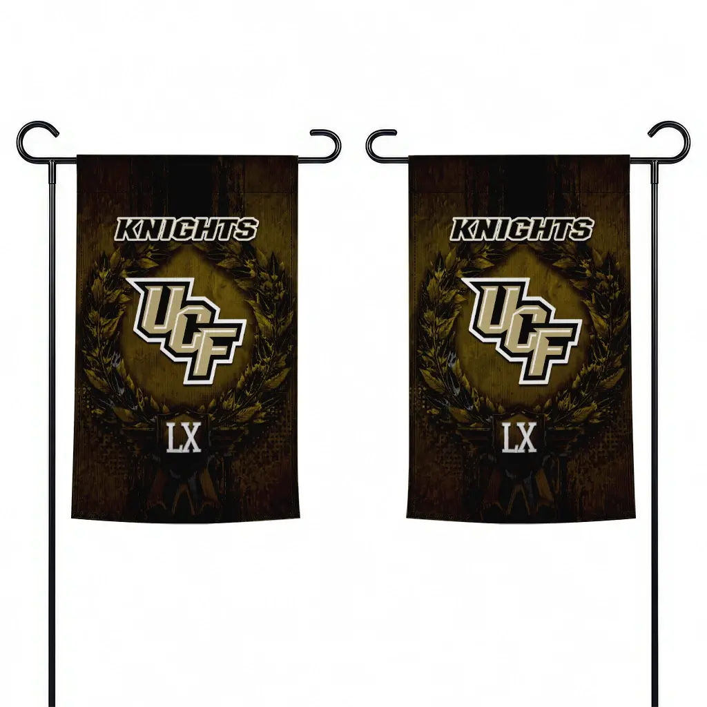 Ucf Knights Garden Flag Custom Laurel Wreath Gold Fashion Forward Ucf Knights Garden Flag Custom Laurel Wreath Gold Fashion Forward