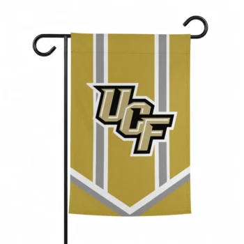 Ucf Knights Garden Flag Customized Chevron Stripes Gold Best Selling