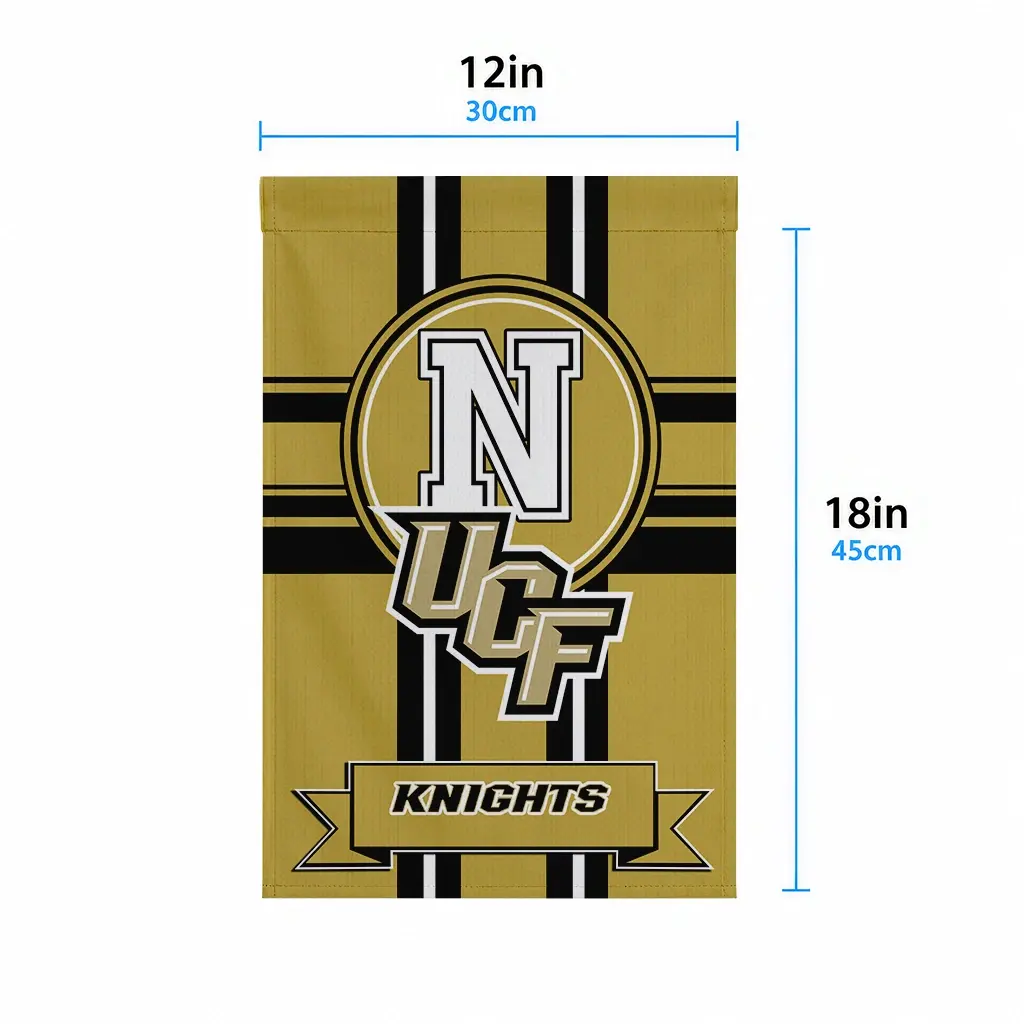Ucf Knights Garden Flag Customized Circle Medallion Gold High Quality Ucf Knights Garden Flag Customized Circle Medallion Gold High Quality