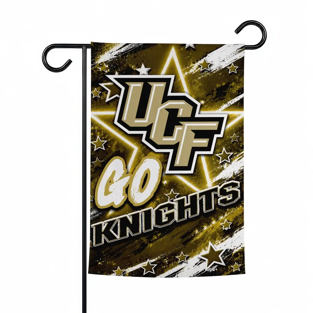 Ucf Knights Garden Flag Personalized Glowing Star Gold Best Selling Ucf Knights Garden Flag Personalized Glowing Star Gold Best Selling