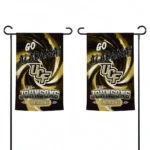 Ucf Knights Garden Flag Personalized Swirl Vortex Gold Best Selling