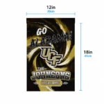 Ucf Knights Garden Flag Personalized Swirl Vortex Gold Best Selling