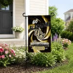 Ucf Knights Garden Flag Personalized Swirl Vortex Gold Best Selling