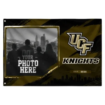 Ucf Knights House Flag Custom Framed Photo Gold Black Best Selling