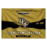 Ucf Knights House Flag Customized Brushed Streaks Gold Best Selling