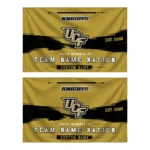 Ucf Knights House Flag Customized Brushed Streaks Gold Best Selling