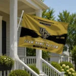 Ucf Knights House Flag Customized Brushed Streaks Gold Best Selling