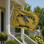 Ucf Knights House Flag Customized Ornate Border Gold Best Selling