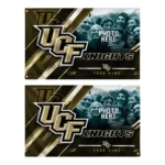 Ucf Knights House Flag Personalized Diagonal Stripes Gold Best Selling