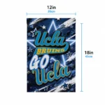 Ucla Bruins Garden Flag Custom Glowing Star Blue Best Selling