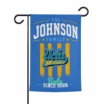 Ucla Bruins Garden Flag Customized Distressed Stripes Blue Best Selling