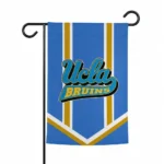 Ucla Bruins Garden Flag Personalized Chevron Stripes Blue Best Selling
