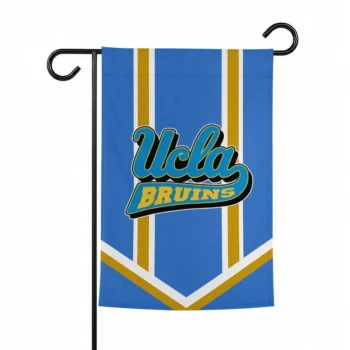Ucla Bruins Garden Flag Personalized Chevron Stripes Blue Best Selling