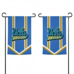 Ucla Bruins Garden Flag Personalized Chevron Stripes Blue Best Selling