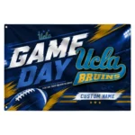 Ucla Bruins House Flag Custom Action Streaks Blue Best Selling