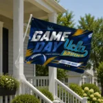 Ucla Bruins House Flag Custom Action Streaks Blue Best Selling