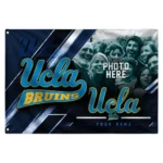 Ucla Bruins House Flag Custom Diagonal Stripes Blue Best Selling