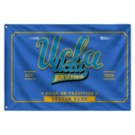 Ucla Bruins House Flag Personalized Ornate Border Blue Best Selling