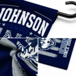 Uconn Huskies Garden Flag Custom Distressed Stripes Blue Best Selling