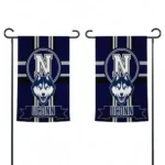 Uconn Huskies Garden Flag Customized Circle Medallion Blue Best Selling