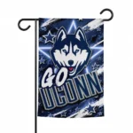 Uconn Huskies Garden Flag Personalized Glowing Star Blue Best Selling