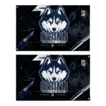 Uconn Huskies House Flag Custom Speed Slashes Blue Best Selling