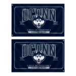 Uconn Huskies House Flag Customized Ornate Border Blue Best Selling