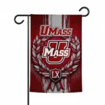 Umass Minutemen Garden Flag Customized Laurel Wreath Red Best Selling