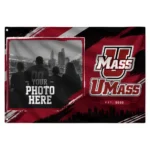 Umass Minutemen House Flag Customized Framed Photo Red Black Best Selling