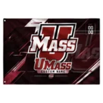 Umass Minutemen House Flag Customized Speed Slashes Red Best Selling